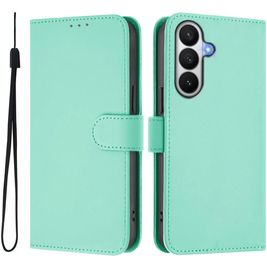 Mobigear Urban Wallet Samsung Galaxy S26 Hülle Klapphülle Geldbörse - Mint Green