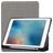 Mobigear Tri-Fold Gel iPad Pro 10.5 Zoll (2017) Hülle TPU,Kunstleder Klapphülle + Stifthalter - Grau