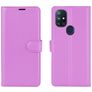 Mobigear Classic OnePlus Nord N10 5G Hülle Klapphülle Geldbörse - Lila