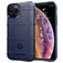 Mobigear Rugged Shield iPhone 12 Pro Max Hülle Flexibles TPU Backcover Stoßfest - Blau