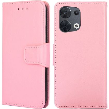 Mobigear Wallet OPPO Reno 8 5G Klapphülle Portemonnaie - Pink