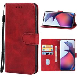 Mobigear Wallet Motorola Moto G72 Hülle Klapphülle Geldbörse - Rot