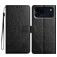 Mobigear Mandala iPhone 18 Pro Max Klapphülle Portemonnaie - Schwarz