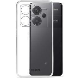 Mobilize Gelly Durchsichtig Xiaomi Redmi Note 13 Pro Plus Hülle Flexibles TPU Backcover - Transparent