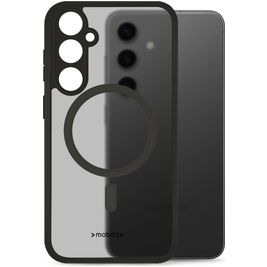 Mobilize Hybrid Samsung Galaxy S24 FE MagSafe Hülle Hardcase Backcover Stoßfest - Schwarz