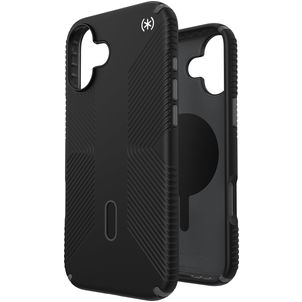 Speck Presidio2 Grip iPhone 16 Plus MagSafe Hardcase Backcover Shockproof - Schwarz
