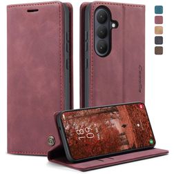 CaseMe 013 Samsung Galaxy S26 Plus Hülle Klapphülle Geldbörse - Rot