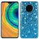 Mobigear Glitter Huawei Mate 30 Hülle Hardcase Backcover - Blau