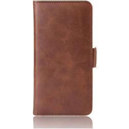 Mobigear Slim Magnet Huawei Mate 30 Hülle Klapphülle Geldbörse - Braun