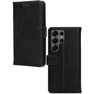 Mobilize Wallet Samsung Galaxy S26 Ultra Hülle Echtes Leder Klapphülle Geldbörse - Schwarz