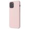Mobigear Rubber Touch iPhone 12 Pro Silikon Hülle Backcover - Sand Pink