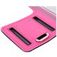 Mobigear Handyhalterung Joggen iPhone SE (2020) Sporthülle Neopren Sportarmband - Pink