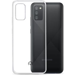 Mobilize Gelly Durchsichtig Samsung Galaxy A02s Hülle Flexibles TPU Backcover - Transparent