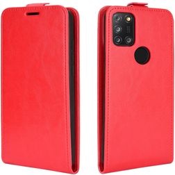 Mobigear Alcatel 3X (2020) Hülle Flipcase - Rot