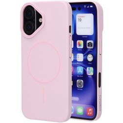 Mobiparts Slim Line iPhone 16 MagSafe Hardcase Backcover - Blush Pink