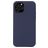 Mobigear Rubber Touch iPhone 13 Silikon Hülle Backcover - Dunkelblau