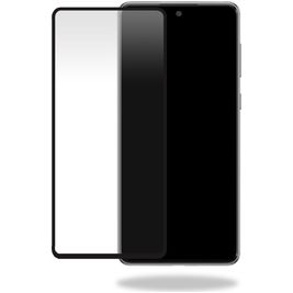 Mobilize Premium Samsung Galaxy A73 Panzerglas Gehärtetes Glas Displayschutz - Hüllenfreundlich - Schwarz