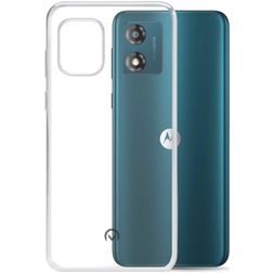 Mobilize Gelly Durchsichtig Motorola Moto E13 Hülle Flexibles TPU Backcover - Transparent