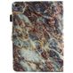 Mobigear Marble iPad 6 (2018) Hülle Klapphülle - Braun
