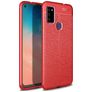 Mobigear Luxury Samsung Galaxy M51 Hülle Flexibles TPU Backcover - Rot
