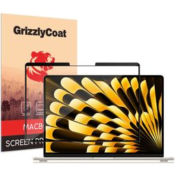 GrizzlyCoat Premium MacBook Air 15 Zoll (2023-2026) Displayschutz Schutzfolie - Hüllenfreundlich