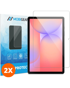Mobigear Samsung Galaxy Tab S10 Lite Panzerglas Gehärtetes Glas Displayschutz - Hüllenfreundlich (2er Pack)