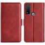 Mobigear Slim Magnet TCL 20 R 5G Hülle Klapphülle Geldbörse - Rot
