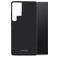 Mobilize Rubber Gelly Samsung Galaxy S24 Ultra Hülle Flexibles TPU Backcover - Matt Black