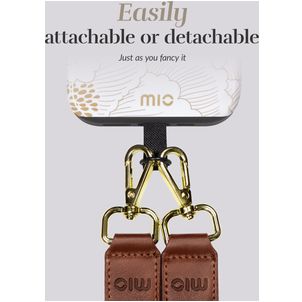 MIO Lanyard Universal-Handykette einstellbar - White Roses