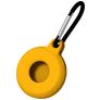 Mobigear Circle Key Apple AirTag Hülle Flexibles TPU Schlüsselanhänger - Orange
