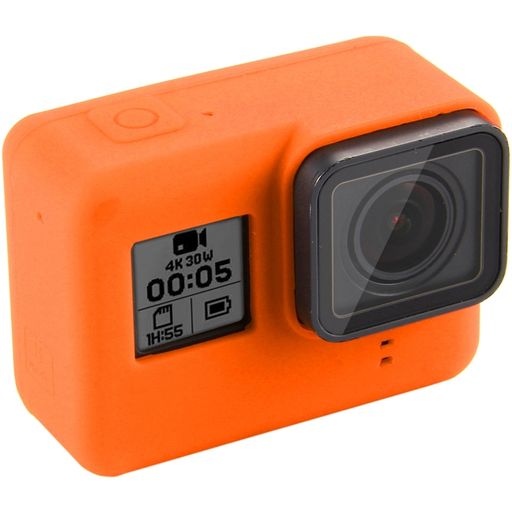 Mobigear Classic GoPro HERO 5 / 6 / 7 / 2018 Hülle Flexibles Silikon - - GoPro HERO 5 / 6 / 7 / 2018 - Orange