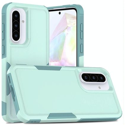 Mobigear Heavy Armor Samsung Galaxy A56 Hülle Hardcase Backcover Stoßfest - Grün