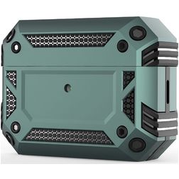 Mobigear Armor Apple AirPods Pro 2 Stoßfeste Hardcase Hülle - Grün