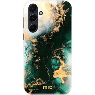 MIO Samsung Galaxy A55 MagSafe Hülle Hardcase Backcover - Green Marble