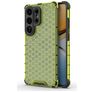 Mobigear Honeycomb Samsung Galaxy S26 Ultra Hülle Hardcase Backcover Stoßfest - Grün