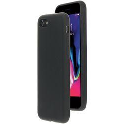 Mobiparts iPhone SE (2022) Silikon Hülle Backcover - Schwarz
