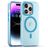 Mobigear Shockproof iPhone 16 Pro MagSafe Hülle Flexibles TPU Backcover - Blau