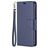 Mobigear Excellent Huawei P40 Hülle Klapphülle Geldbörse - Blau