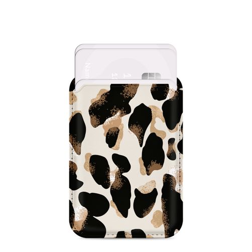 MIO Kartenhalter - 3 Karten - MagSafe-kompatibel - Leopard