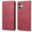 Mobigear Wallet iPhone 16 Klapphülle Portemonnaie - Rot
