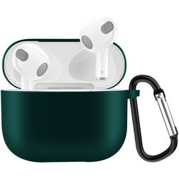 Mobigear Classic Apple AirPods 3 Hülle Flexibles Silikon - Grün
