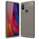 Mobigear Brushed Slim Xiaomi Mi 8 SE Hülle Flexibles TPU Backcover - Grau