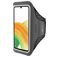 Mobiparts Comfort Fit Handyhalterung Joggen Samsung Galaxy A33 Sporthülle Neopren Sportarmband - Schwarz
