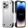 Mobigear Slim Armor iPhone 14 Pro Max Hülle Hardcase Backcover Stoßfest - Weiß