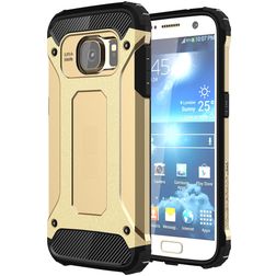 Mobigear Outdoor Samsung Galaxy S7 Hülle Hardcase Backcover Stoßfest - Gold