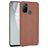 Mobigear Croco OnePlus Nord N100 Hülle Hardcase Backcover - Braun