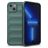 Mobigear Bumpy iPhone 14 Plus Hülle Flexibles TPU Backcover - Grün
