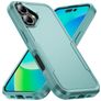 Mobigear Heavy Armor iPhone 16 Hülle Hardcase Backcover Stoßfest - Grün