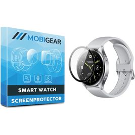 Mobigear Xiaomi Watch 2 Displayschutz Schutzfolie - Hüllenfreundlich - Schwarz
