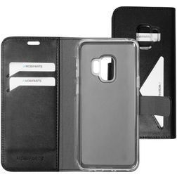 Mobiparts Classic Wallet Samsung Galaxy S9 Hülle Klapphülle Geldbörse - Schwarz